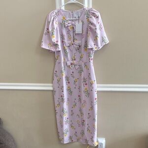 Sugarlips Floral Maxi Dress in Light Pink